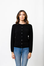 Laden Sie das Bild in den Galerie-Viewer, Rundhals Cardigan