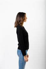 Laden Sie das Bild in den Galerie-Viewer, Rundhals Cardigan