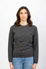 Laden Sie das Bild in den Galerie-Viewer, Rundhals Cardigan