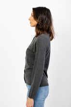 Laden Sie das Bild in den Galerie-Viewer, Rundhals Cardigan
