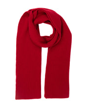 Load image into Gallery viewer, Ribbed long knitted scarf
